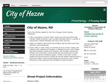 Tablet Screenshot of hazennd.org